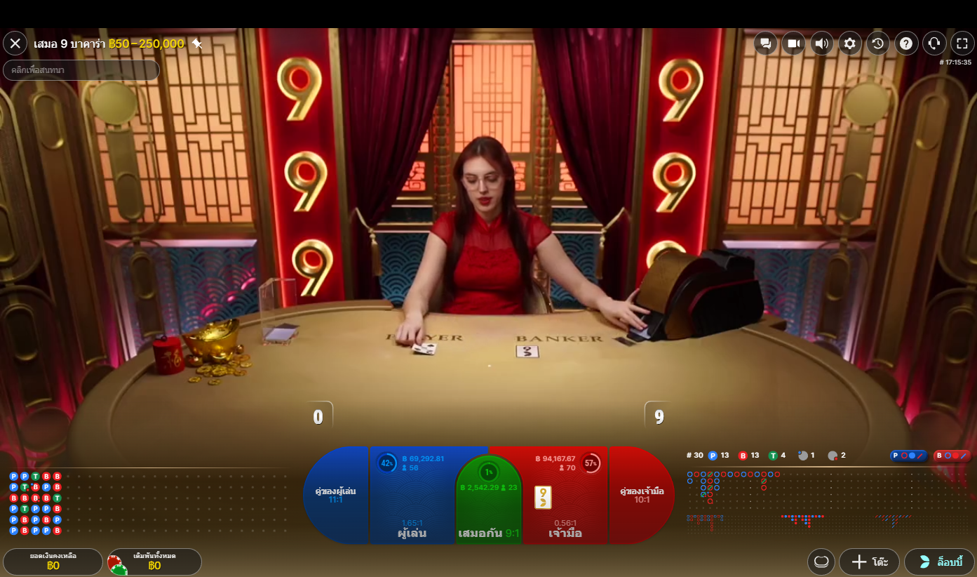 EVOLUTION Casino บาคาร่า